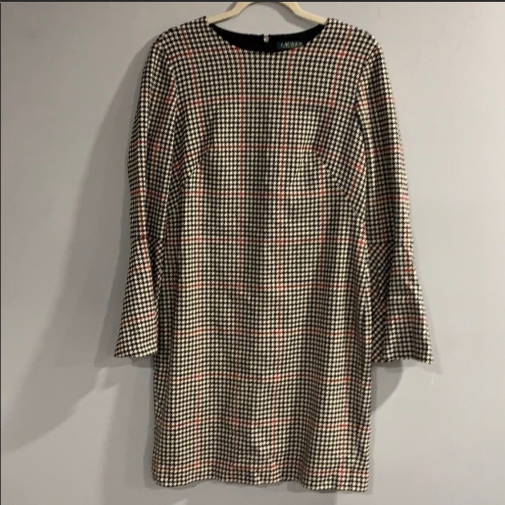 Elegant Ralph Lauren dress •bell sleeves